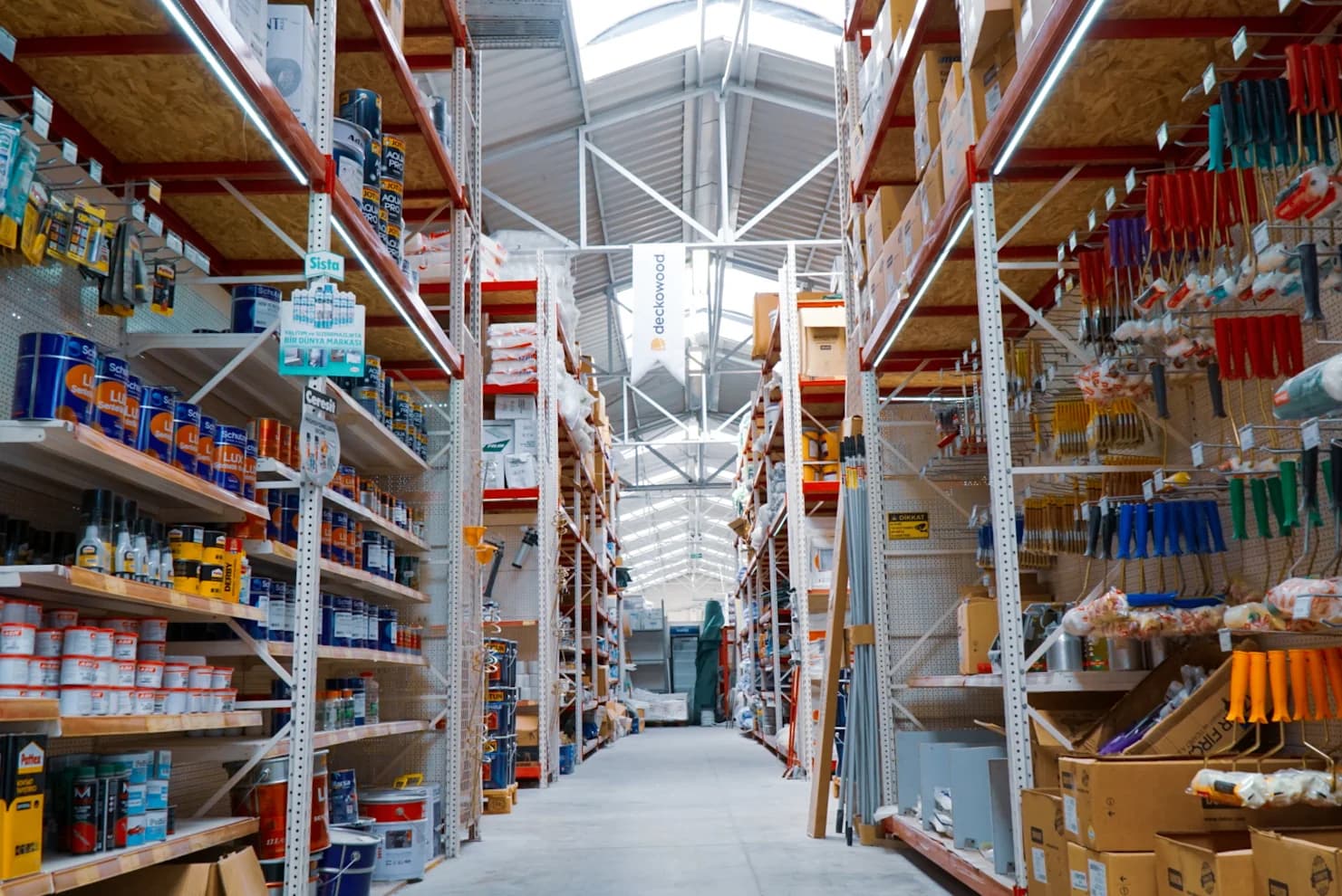 Barok Yapı retail product center and construction materials
